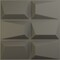 Ekena Millwork 19 5/8in. W x 19 5/8in. H Stratford EnduraWall Decorative 3D Wall Panel Covers 2.67 Sq. Ft. WP20X20STISG - alternate 1